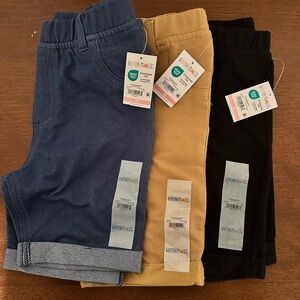 Garanimals 5T Kids Bottoms - Blue, Tan, and Black